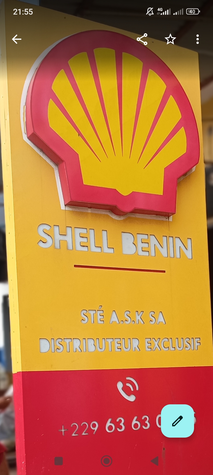 SHELL BENIN 